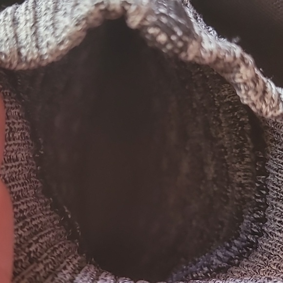 Nike Roshe TWO Hi Flyknit black gray pull on sneaker boots size 8.5 - Picture 9 of 9